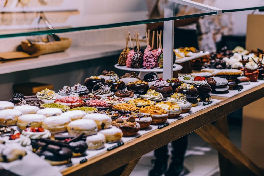 Dessert display, San Francisco