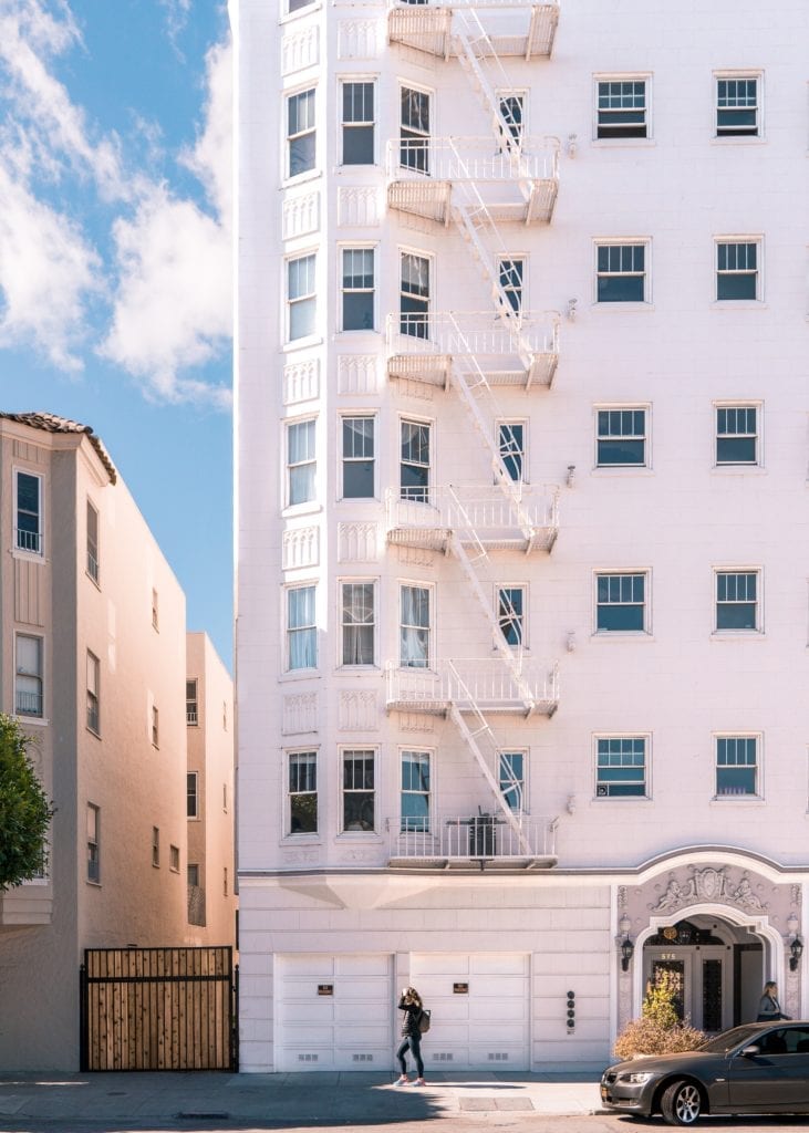 tall apartment building, San Francisco