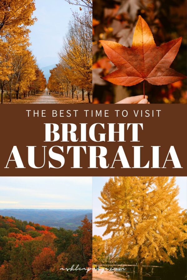 The Best Time to Visit Bright, Victoria for Autumn Leaves • Ashlea Paige